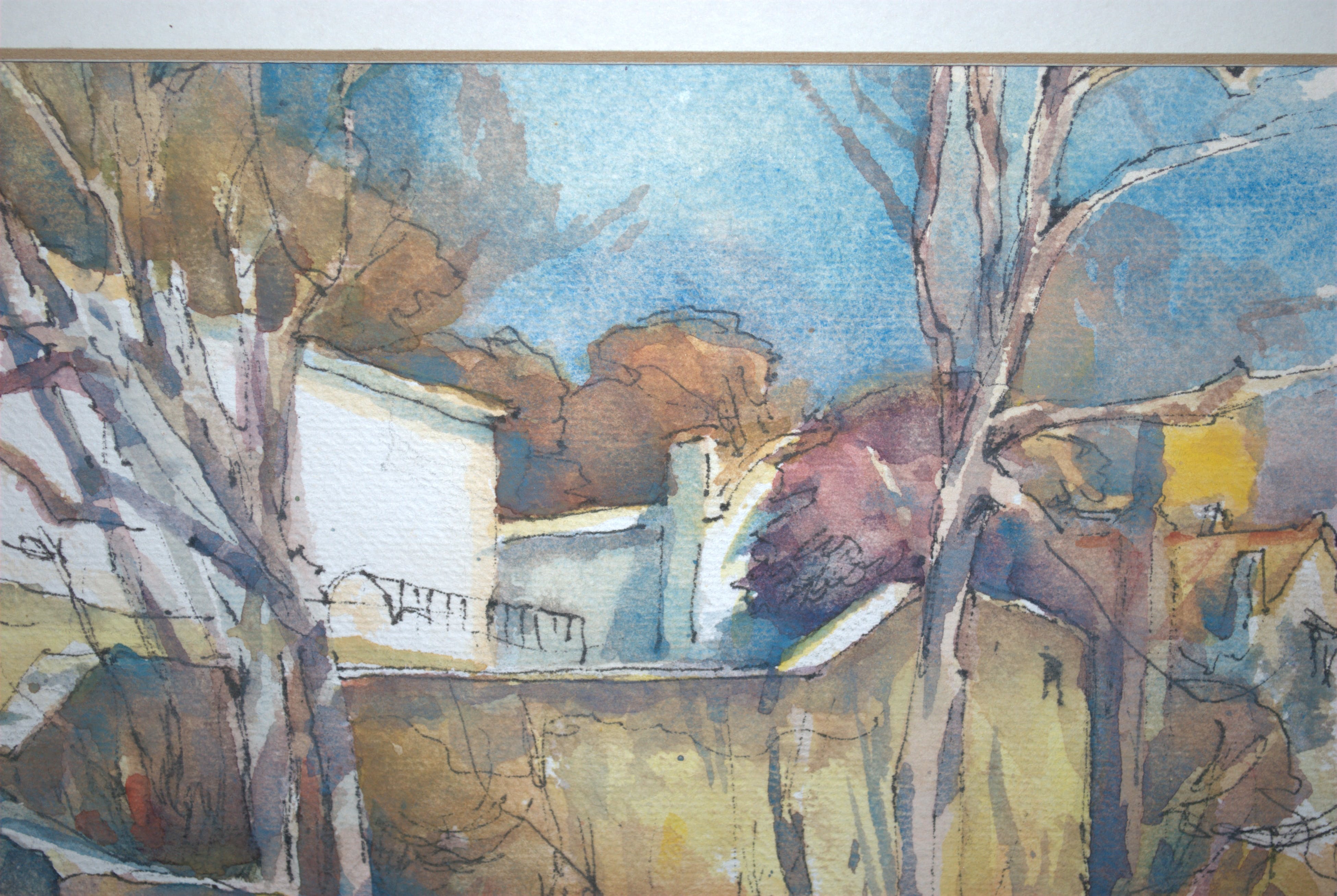 Klaas Pijlman - aquarel Torremolinos 1987 kopen? Bied vanaf 10!