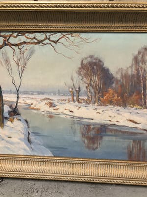 Johan Meijer - Winteravondzon kopen? Bied vanaf 500!