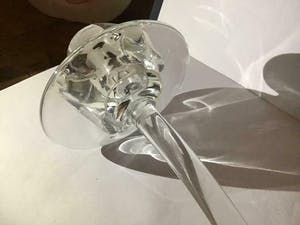 Willem Heesen - Glas waterlelie op stengel kopen? Bied vanaf 350!
