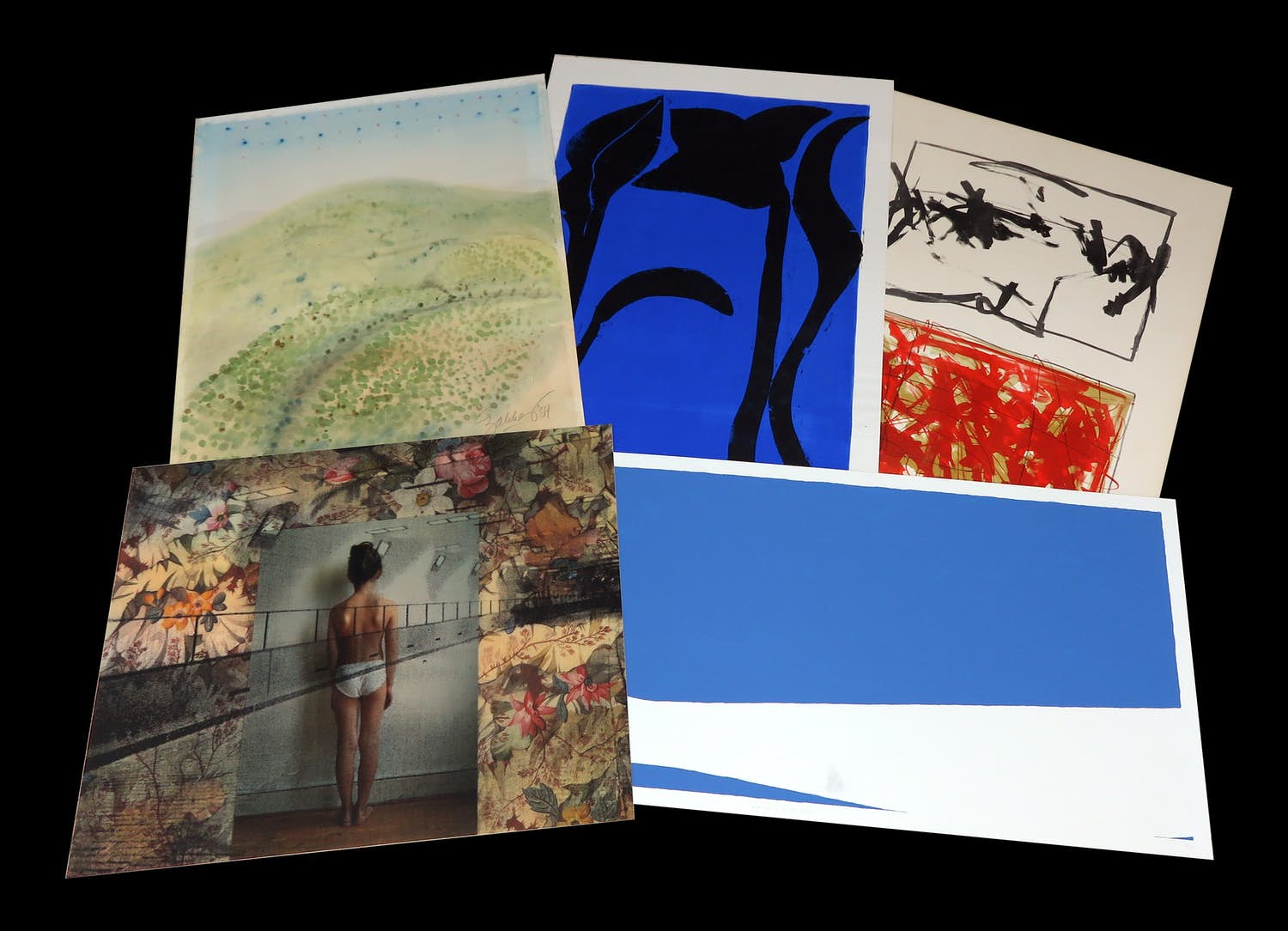 Marli Turion - en andere! - Lot met 10 werken op papier verkocht voor € 1!
