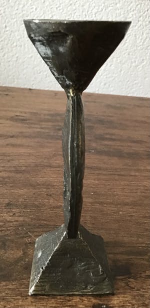 Corry Ammerlaan - Verbronsd zwaar beeldje, Oog voor elkaar kopen? Bied vanaf 1!