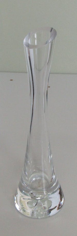 Krosno - Dikwandig kristallen solifleur vaasje kopen? Bied vanaf 24!