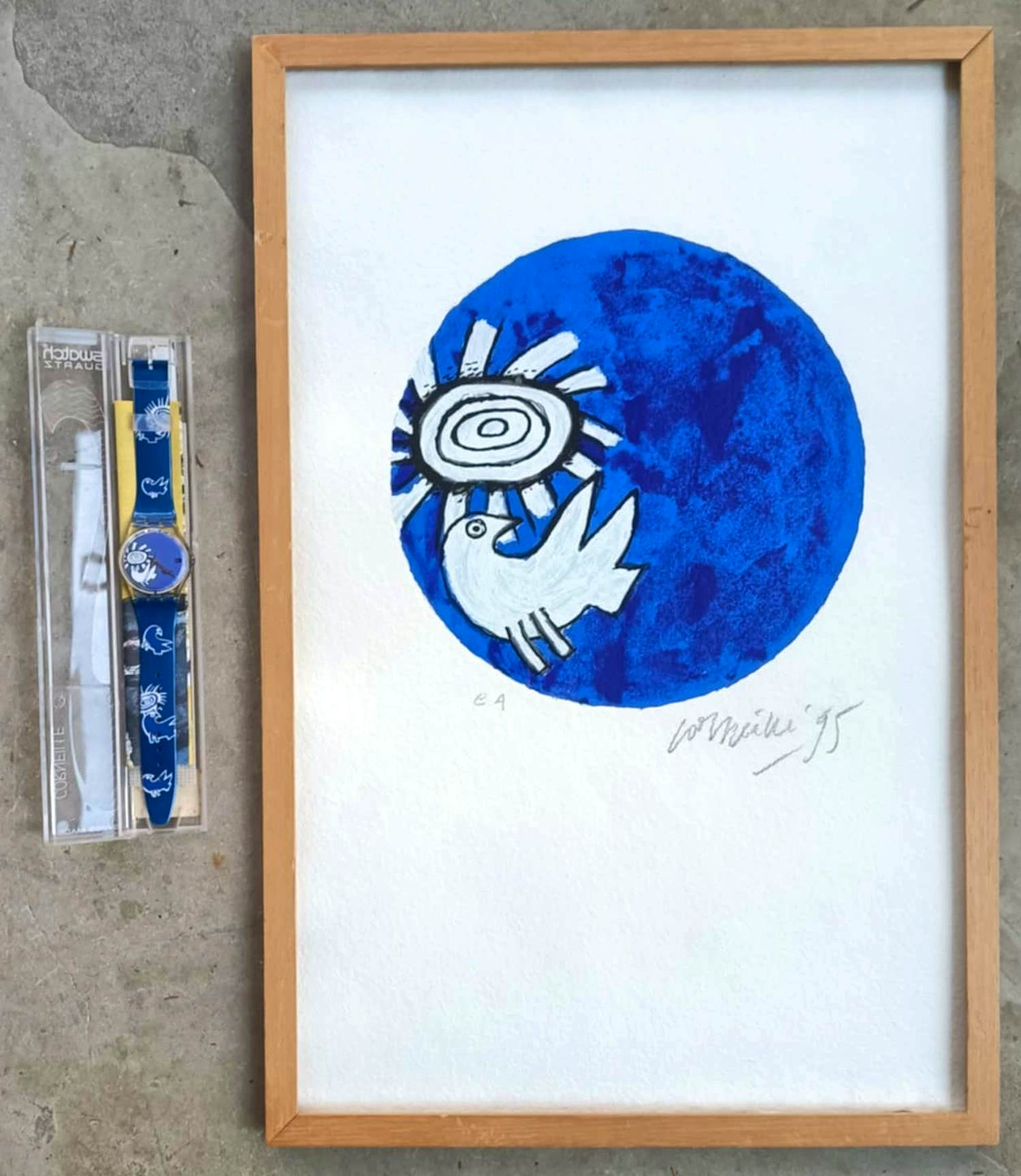 Corneille - ontwerp voor Swatch horloge + Swatch horloge kopen? Bied vanaf 375!