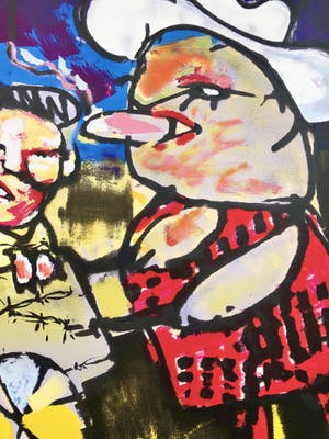 Herman Brood - Heartbreak Hotel - Originele Handgesigneerde Zeefdruk kopen? Bied vanaf 1!