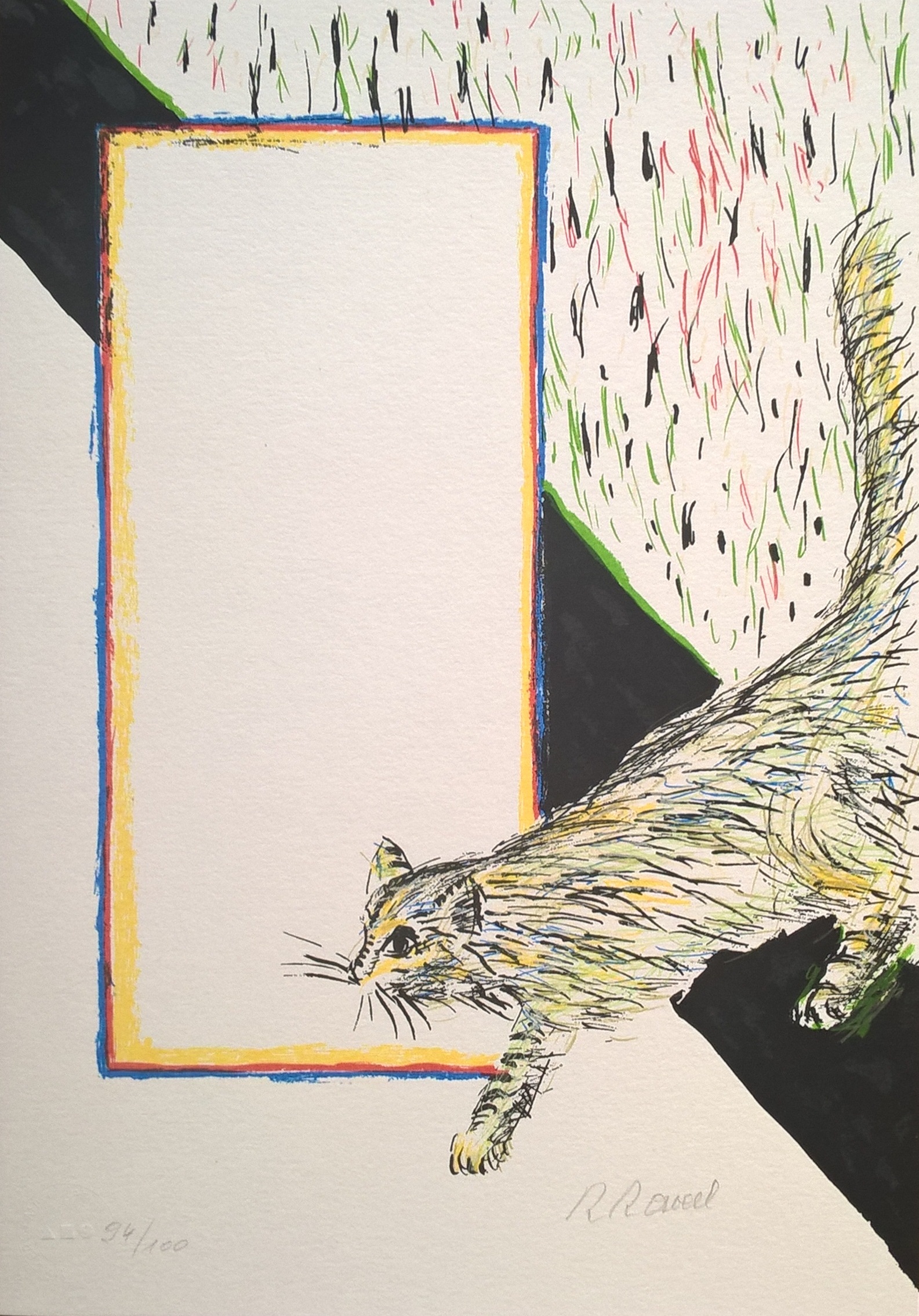 Roger Raveel - felix vulgaris – 6 zeefdrukken kopen? Bied vanaf 2175!