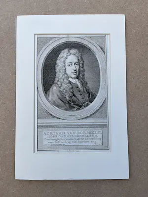 Jacob Houbraken - Adriaan van Borssele heer van Geldermalsen kopen? Bied vanaf 15!