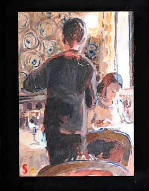 Sylvia van Opstall - Mini 1 - Sfeervol impressionistisch interieur kopen? Bied vanaf 170!