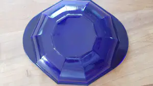 Karel de Bazel - Persglazen tienkantige schaal kopen? Bied vanaf 1!