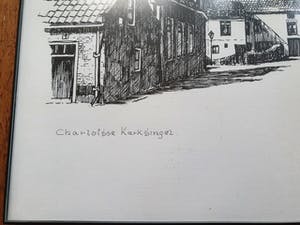 Joop Vestjens - Litho/Pentekening Rotterdam-Charlois kopen? Bied vanaf 44!