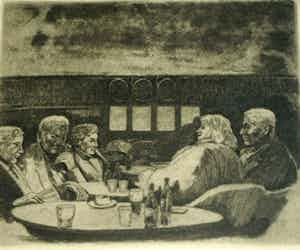 Poppe Damave - De nachtboot. verkocht voor € 45!