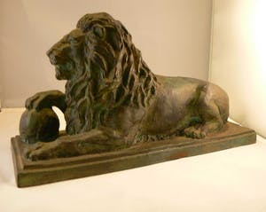 Brons (Onbekend) - Bronzen Leeuw kopen? Bied vanaf 125!