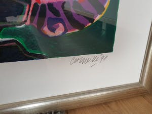 Corneille - Le Jardin des Delices - ingelijst - zeer zeer groot kopen? Bied vanaf 1!