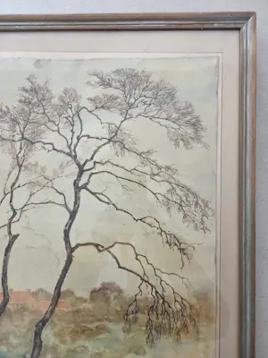 Adrianus Johannes Grootens - Bomen. Landschap. Herfst. kopen? Bied vanaf 79!
