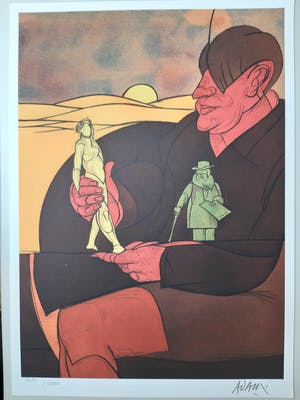 Valerio Adami - Statuette kopen? Bied vanaf 25!