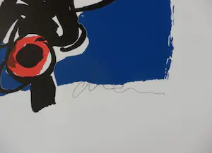 Peter Diem - Cow Blue - gesigneerd - ea kopen? Bied vanaf 85!