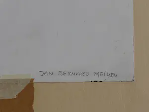 Jan Bernard Meinen - Fantasie landschap met hemellichaam kopen? Bied vanaf 35!