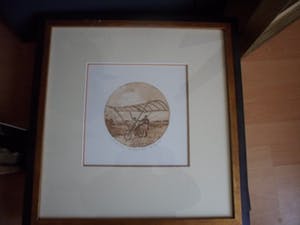 Leentje Linders - Ets. Titel, "De Vliegende Fiets". kopen? Bied vanaf 20!