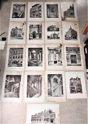 Unieke foto's uit ca 1910 van Art Deco gebouwen in Den Haag en Rotterdam verkocht voor € 1!