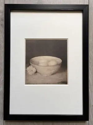 Jan Mankes - Originele Heliogravure Kom met Eieren 1923 kopen? Bied vanaf 165!