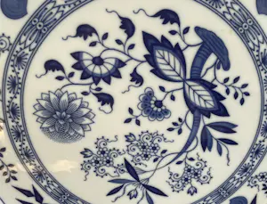 Hutschenreuther - XL bord of grill bord decor Zwiebelmuster kopen? Bied vanaf 27!