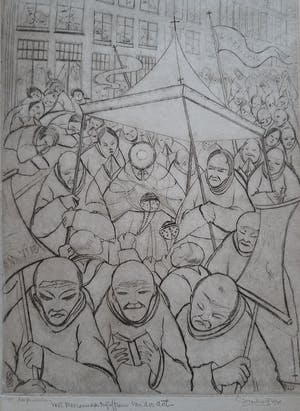 Cor de Wolff - De processie 1930 kopen? Bied vanaf 250!