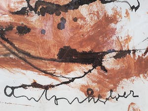 Anton Heyboer - Only love is life, gemengde techniek (ingelijst, groot) kopen? Bied vanaf 1!