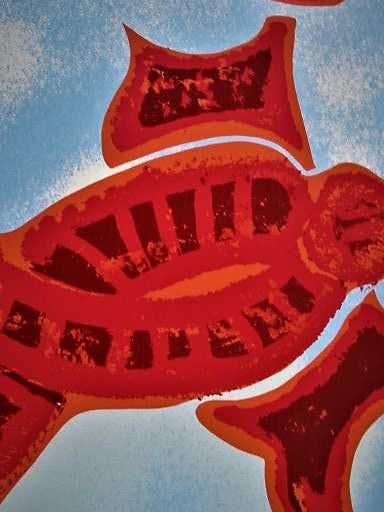 Theo van den Akker - Serigrafie - zeer bep. oplage (10 stuks) "Chromosome" gesigneerd kopen? Bied vanaf 1!
