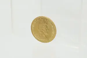 26- Origineel 1917 hoog gehalte gouden 10 gulden Munt zg. "tientje" - Wilhelmina kopen? Bied vanaf 390!