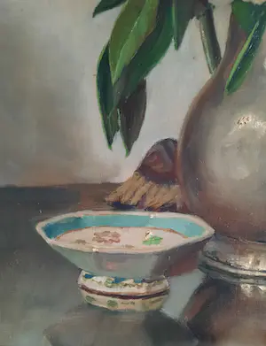 Willy Fleur - Pioenrozen in tinnen kan. kopen? Bied vanaf 195!