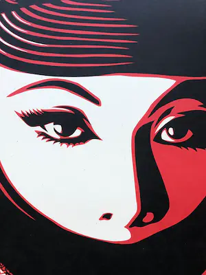 Buy Shepard Fairey - Mujer Fatale? Bid from 1!
