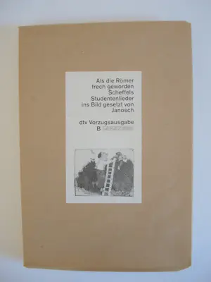 Horst Eckert Janosch - Als die Römer frech geworden - dtv - Vorzugsausgabe B kaufen? Bieten Sie von 150!