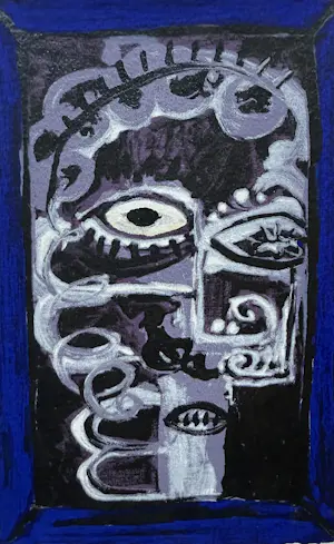 Buy Albert Niemeyer - handgesigneerde zeefdruk | 'Zonder titel' | 1991? Bid from 50!
