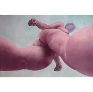 Francien Krieg - Stepping over verkocht voor € 420!