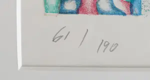 Jörg Remé - Personage - Litho - 1973 - 61/190 kaufen? Bieten Sie von 65!