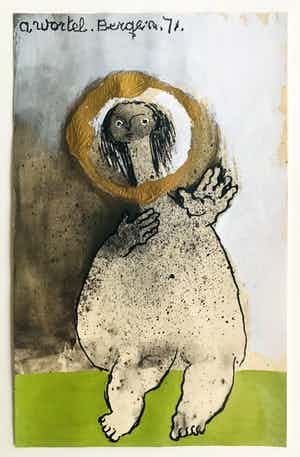 Ans Wortel - De enige zon die ik heb is mijn hoofd verkocht voor € 125!