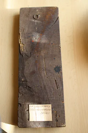 Niet of onleesbaar gesigneerd - Antiek Houten Icoon Our Lady of Mercy (1350) kopen? Bied vanaf 1!