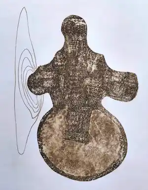 Jan Montyn - Kurma, reïncarnatie als een schildpad, aquatint ets kaufen? Bieten Sie von 80!
