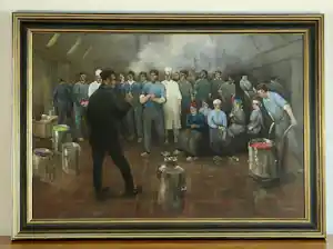 Herman Heijenbrock - Overleg in de fabriek verkauft für € 3100!