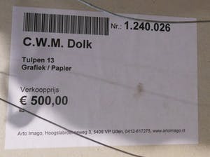 Cees Dolk - Tulpen & Zo kopen? Bied vanaf 10!