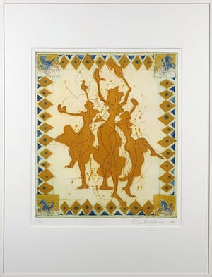 Ronald Tolman - Ets, Drie gratiën - Ingelijst kopen? Bied vanaf 40!