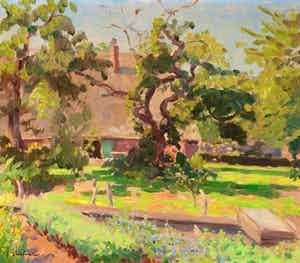 Joop Stierhout - Gooi I - 1958 - olieverf op doek - BKR Amsterdam verkocht voor € 20!