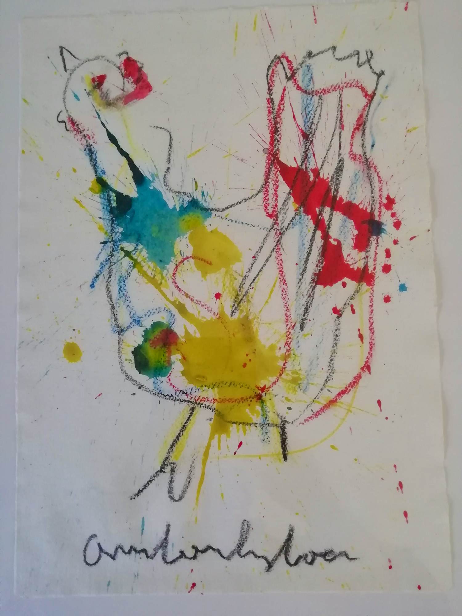 Anton Heyboer - Spetterkip..... verkocht voor € 110!