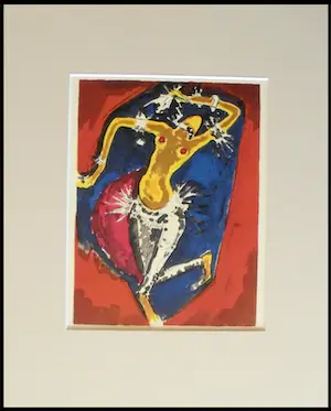 Kees van Dongen - Houtgravure 1955 - La danse de Morgane - 1001 nacht kopen? Bied vanaf 55!