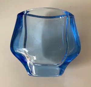 Per Lutken - Aqua blauw glazen vaasje - Holmegaard kopen? Bied vanaf 1!