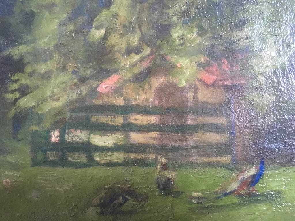 Niet of onleesbaar gesigneerd - Impressionisme landschap zonder titel kopen? Bied vanaf 1!