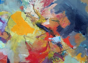 Ton Etman - Abstracte compositie - Nieuwe lijst! (Groot) kopen? Bied vanaf 245!