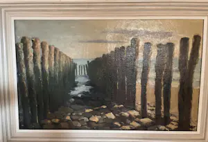 Abraham van der Zee - Zeegezicht kopen? Bied vanaf 300!