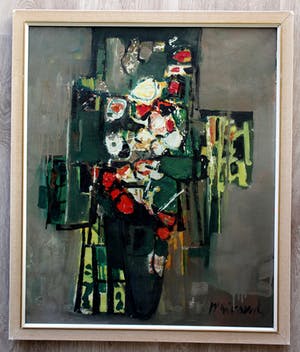 Zvi Mairovich - olieverf op doek: abstract kopen? Bied vanaf 500!