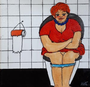 Anke Peddemors - Jojanneke op de wc kopen? Bied vanaf 22!