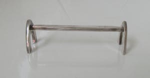 Georg Nilsson - Zes verzilverde art decoe messenleggers uitvoering Gero Zeist kopen? Bied vanaf 25!